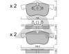 AISIN BPVO-1001 Brake Pad Set, disc brake